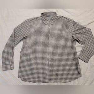 Men's Vineyard Vines Performance Long Sleeve Shirt, Green, Size XXL